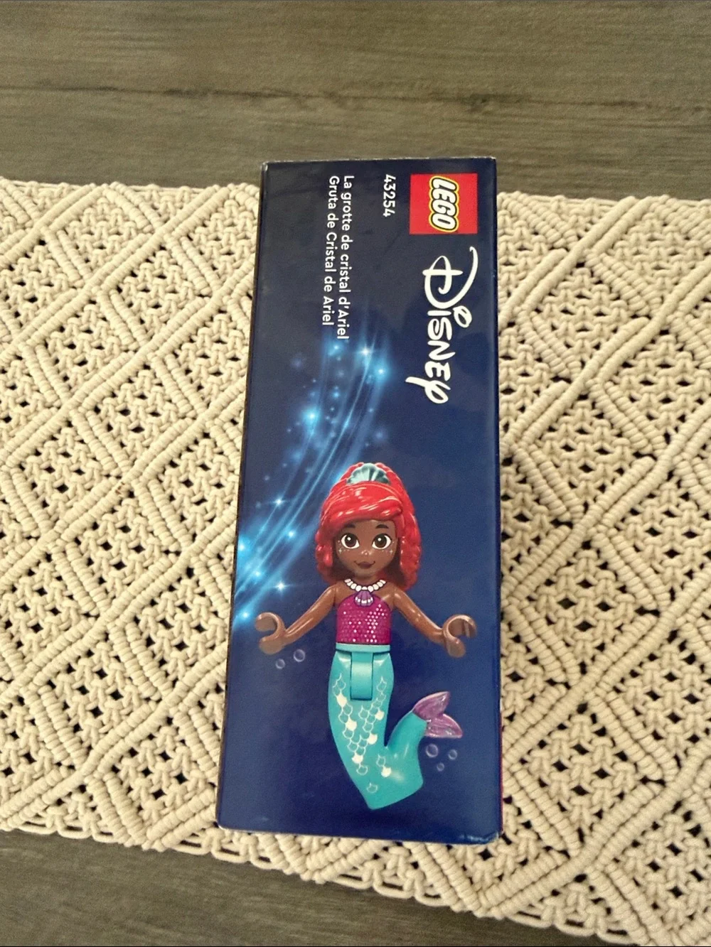 Lego Disney Ariel Crystal Cave Playset - Pink, Teal, Purple, Yellow